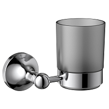Стакан для ванной Lemark Пушкин (Pushkin) подвесной, сталь, хром (LMA-8635S-C)