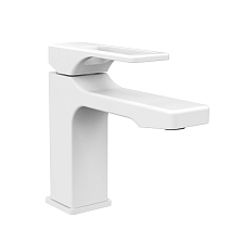 Смеситель Splenka для раковины монолитный, белый (S55.10.08)