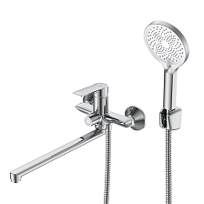 Смеситель DECOROOM DR28 универсальный с поворотным изливом (DR28043)