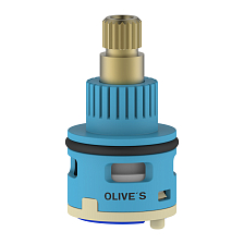 Дивертор OLIVE'S керамический, пластик (OL DC22R20P)