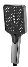 Душевая лейка BELZ 3-режима, оружейная сталь (BS02-3)