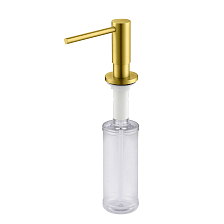 Дозатор встраиваемый Timo Saona золото шлифованное (13139/20)