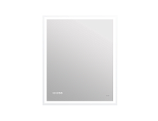 Зеркало Cersanit  LED 080 design pro 70x85 с подсветкой часы с антизапотеванием прямоугольное (KN-LU