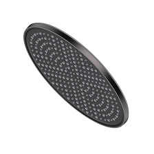 Лейка душевая верхняя Raglo тропический душ ∅250мм пластик/силикон, графит (R451.50.09)