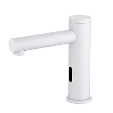 Смеситель для раковины Timo Saona сенсорный, белый матовый (2313/16F)