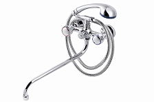 Смеситель для ванны с душем FAUZT FZs-511-63 тип См-ВУДРНШлА