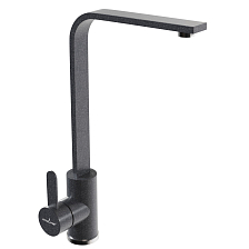 Смеситель для кухни MIXLINE ML-GS14 35к (309) темно-серый высок. излив (550680)