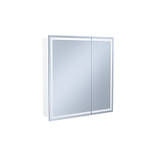 Шкаф-зеркало с подсветкой, 80 см, Zodiac, IDDIS, (ZOD8000i99)