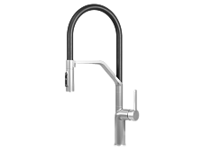 Смеситель для кухни GRANULA (9012, НЕРЖ)