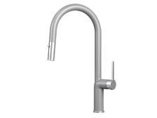 Смеситель для кухни GRANULA (9010, АЛЮМИНИУМ)