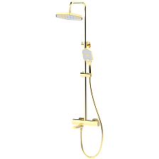 Душевая система HAIBA золотой (HB24726-5)