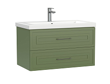 Тумба под раковину подвесная Cersanit CLASSIC 80 для COMO 80 зеленый матовый (69092)
