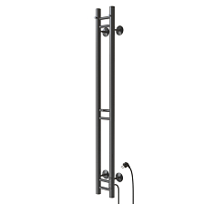 Полотенцесушитель MIXLINE MOON GRAPHITE 120/10 (таймер,103 Вт) электрический ГРАФИТ (556252)