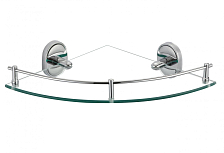 Полка угловая одинарная (стеклянная) Savol 70 (S-007073)