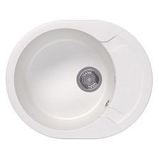 Мойка DrGans "Берта" 580, белый CMc (25.040.B0580.401)