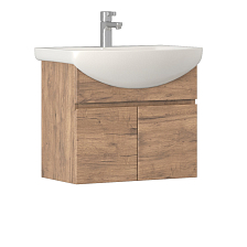 Тумба VIGO под раковину Wing 600-2-0 (Балтика) навесная дуб золотой (tp.WIN.BAL.60.2D дуб золотой)