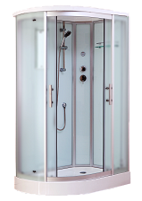 Душевая кабина Timo Standart Silver Fabric 120*85*220  (T-6602SRF)