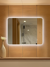 Зеркало DQ Гамбург (Hamburg) Лайт 80х60 с подсветкой (DQMHAM8060LT)