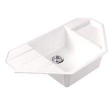 Мойка DrGans "Крона" 910, белый СМс (29.040.D0910.401)