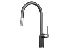 Смеситель для кухни GRANULA (9010, ШВАРЦ)