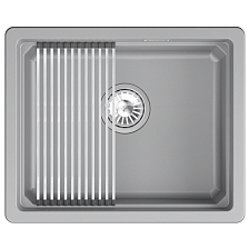 Кухонная мойка GRANULA кварц (5501iU, АЛЮМИНИУМ)