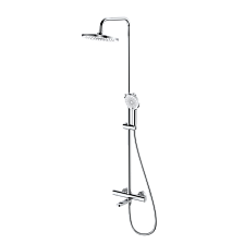 Тропическая душевая система RUSH термостатическая с изливом хром (ST4235-70)