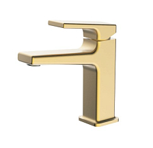 Смеситель для раковины HAIBA латунь, золото (HB10831-5) Смеситель для раковины HAIBA латунь, золото (HB10831-5)