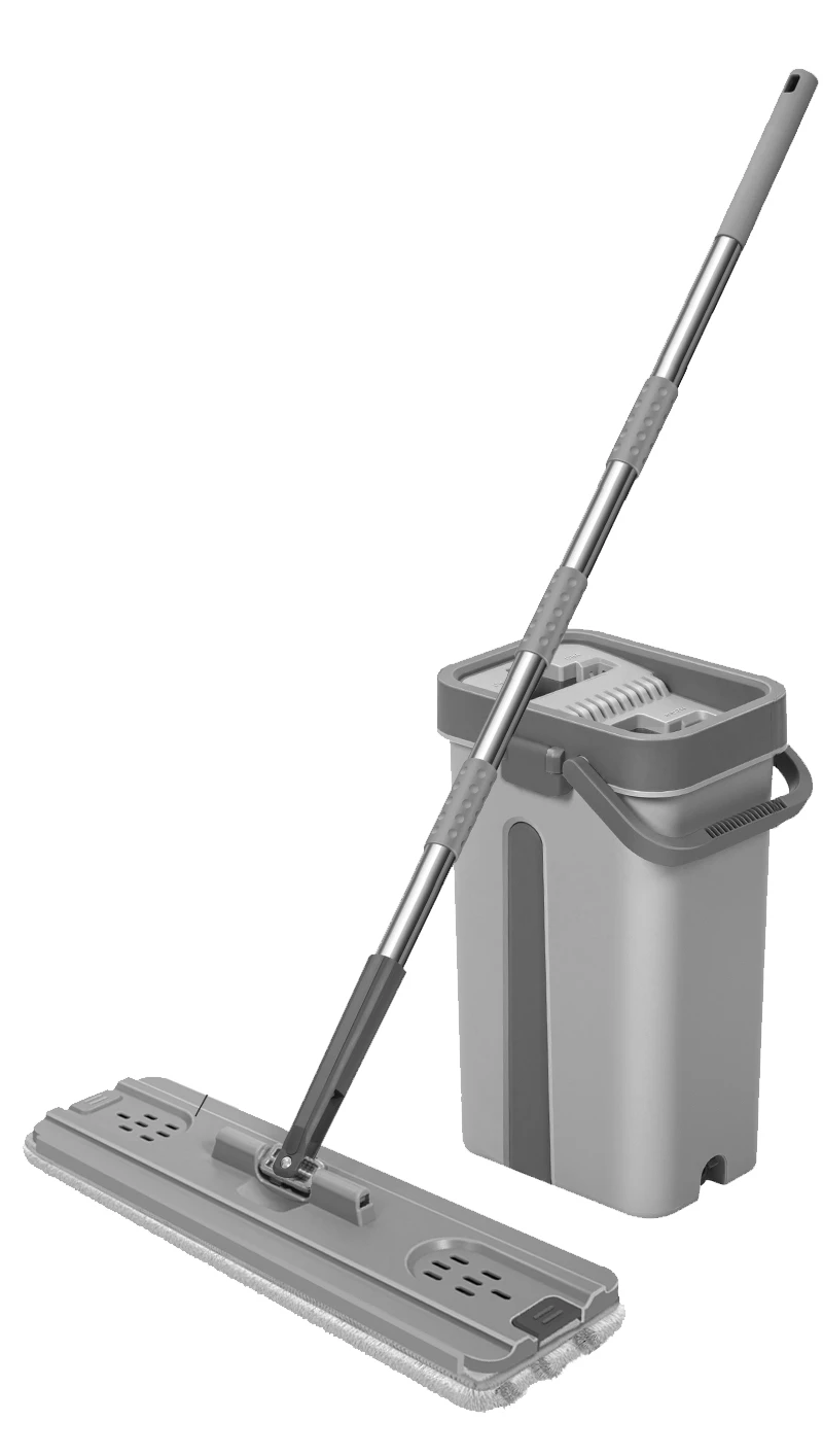 Швабра и ведро с отжимом RUSH Комфорт (Comfort) (MOP111301) 