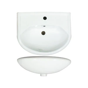 УМЫВАЛЬНИК RUNO мебельный Rosa Уют 55 (00000000153) - фото 2