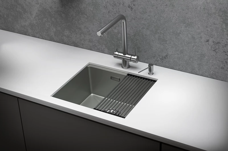 Кухонная мойка GRANULA Kitchen Space (5045U, СТАЛЬ МАТОВАЯ) Кухонная мойка GRANULA Kitchen Space (5045U, СТАЛЬ МАТОВАЯ) - фото 3