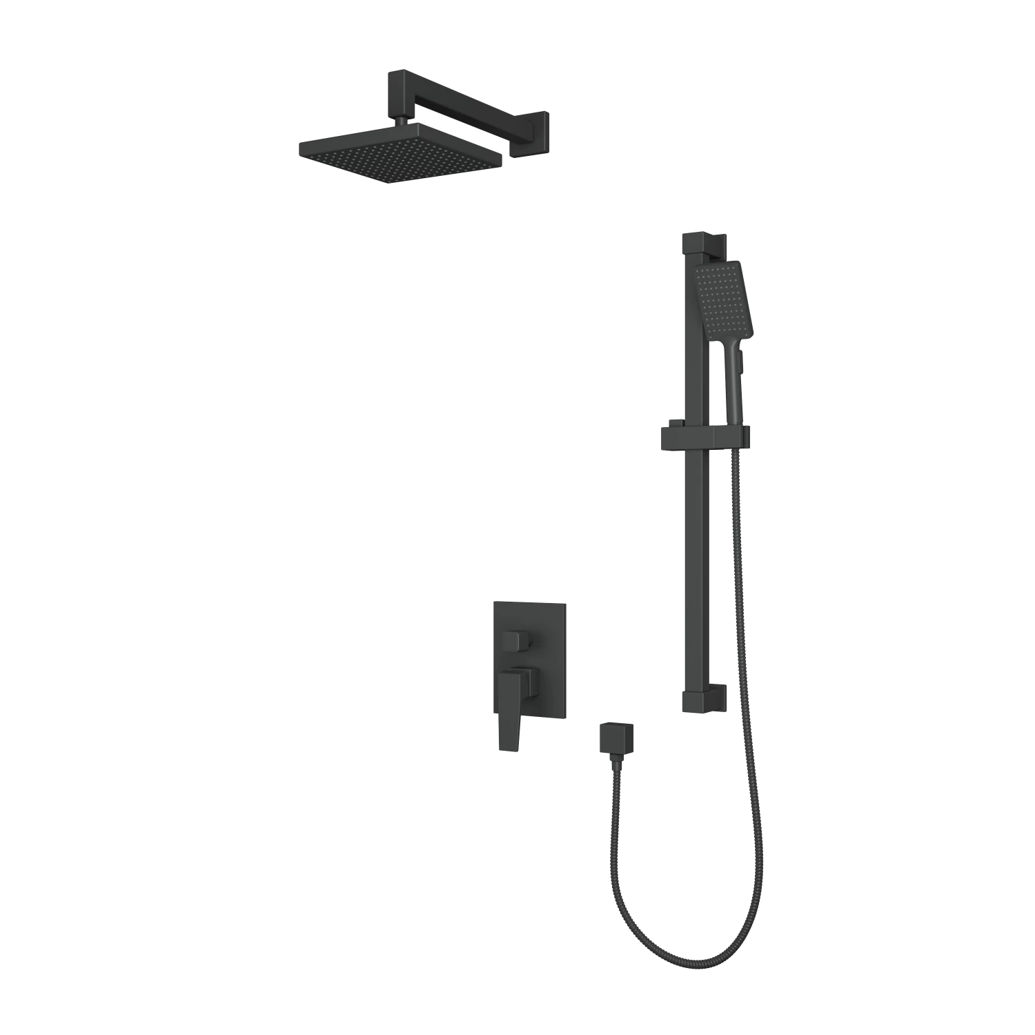 Встроенная душевая система RUSH Тира (Thira) (TR3635-41Black)