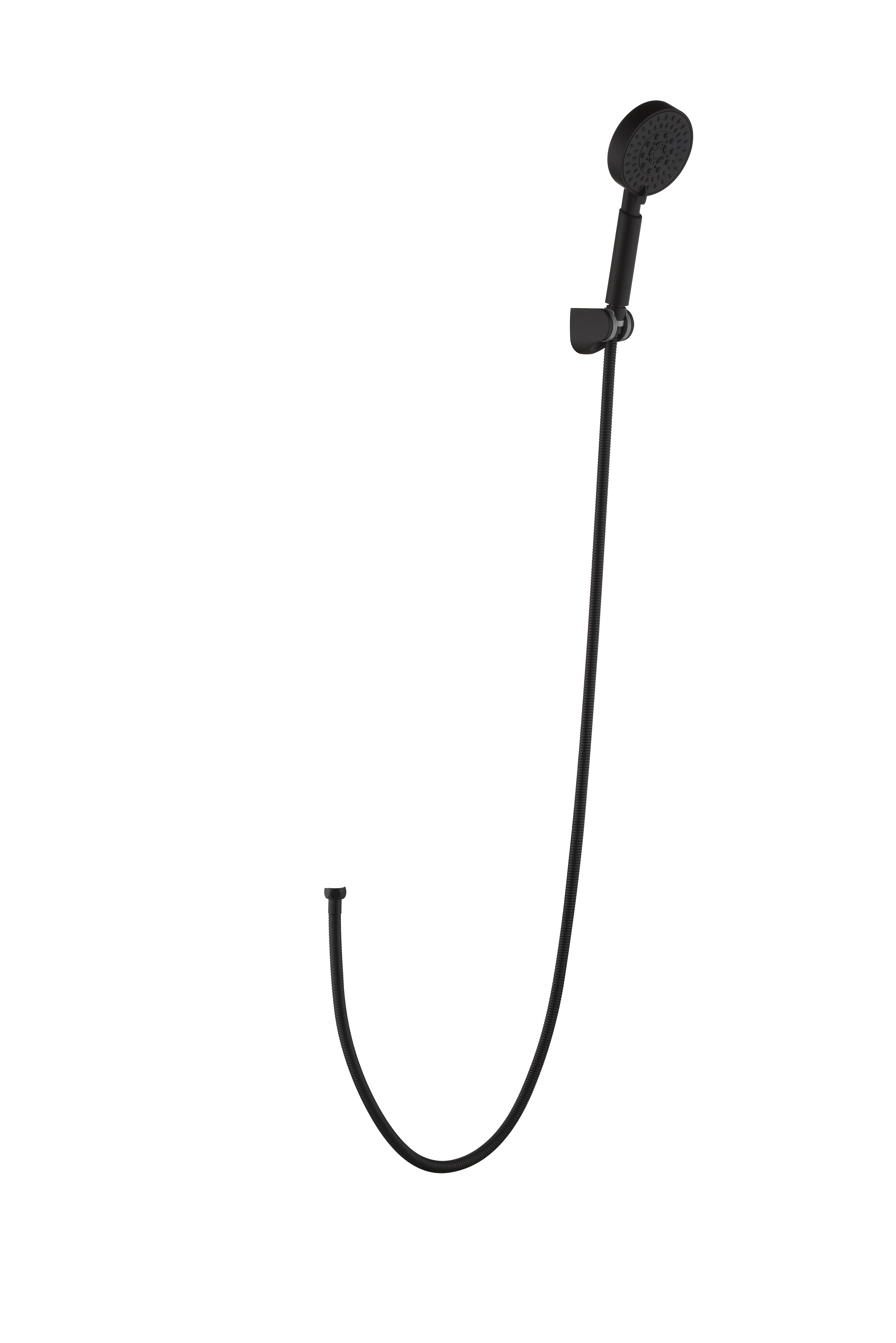 Смеситель для ванны с душем OLIVE'S MANSA черный (36201MNB) - фото 2