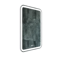 Зеркало MIXLINE "Мальта-VOICE"  550*800 (ШВ) сенсорный выключатель, управление голосом, подогрев (555676)