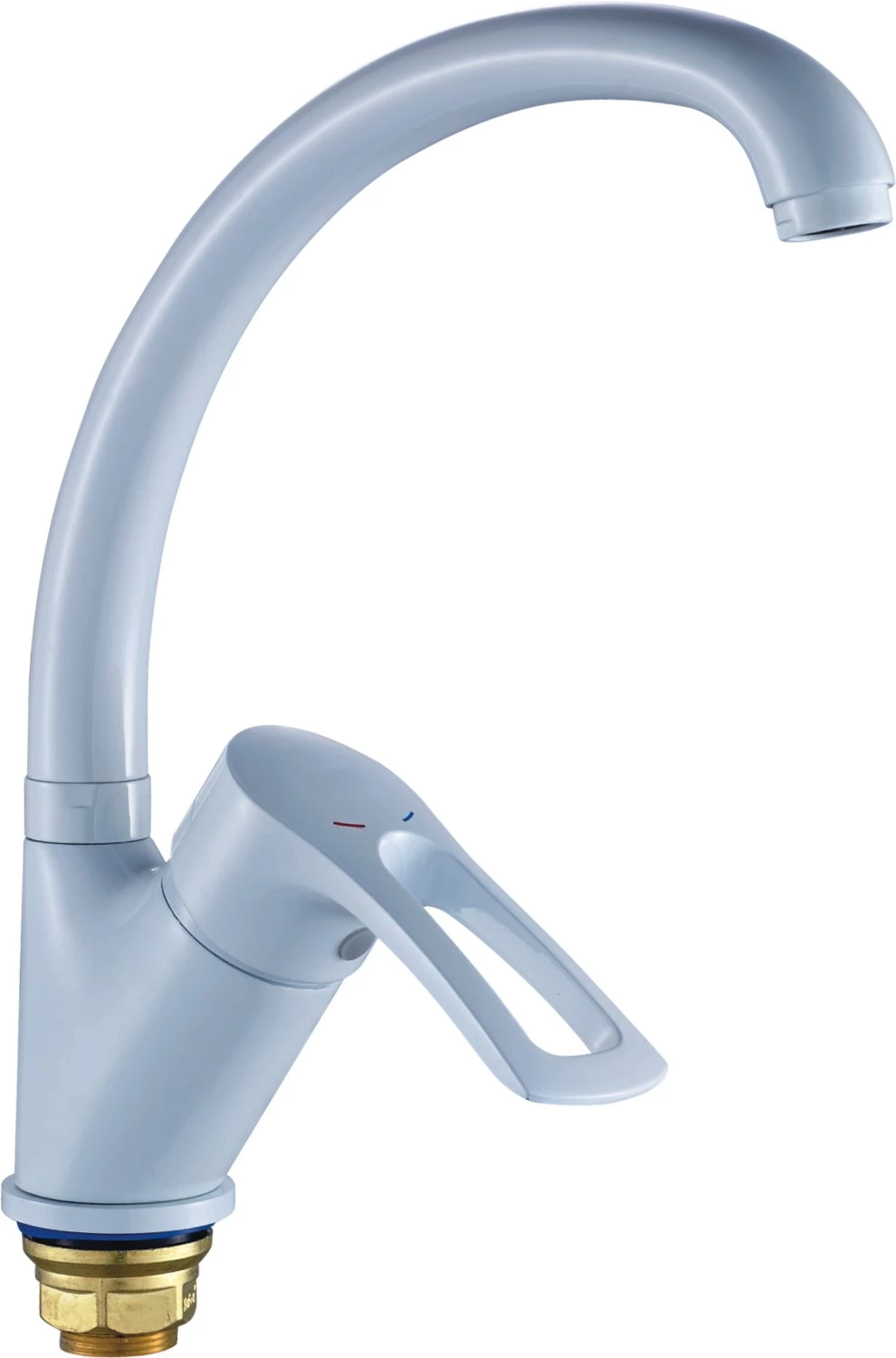 Смеситель для кухни Cron белый (CN77318-WC)