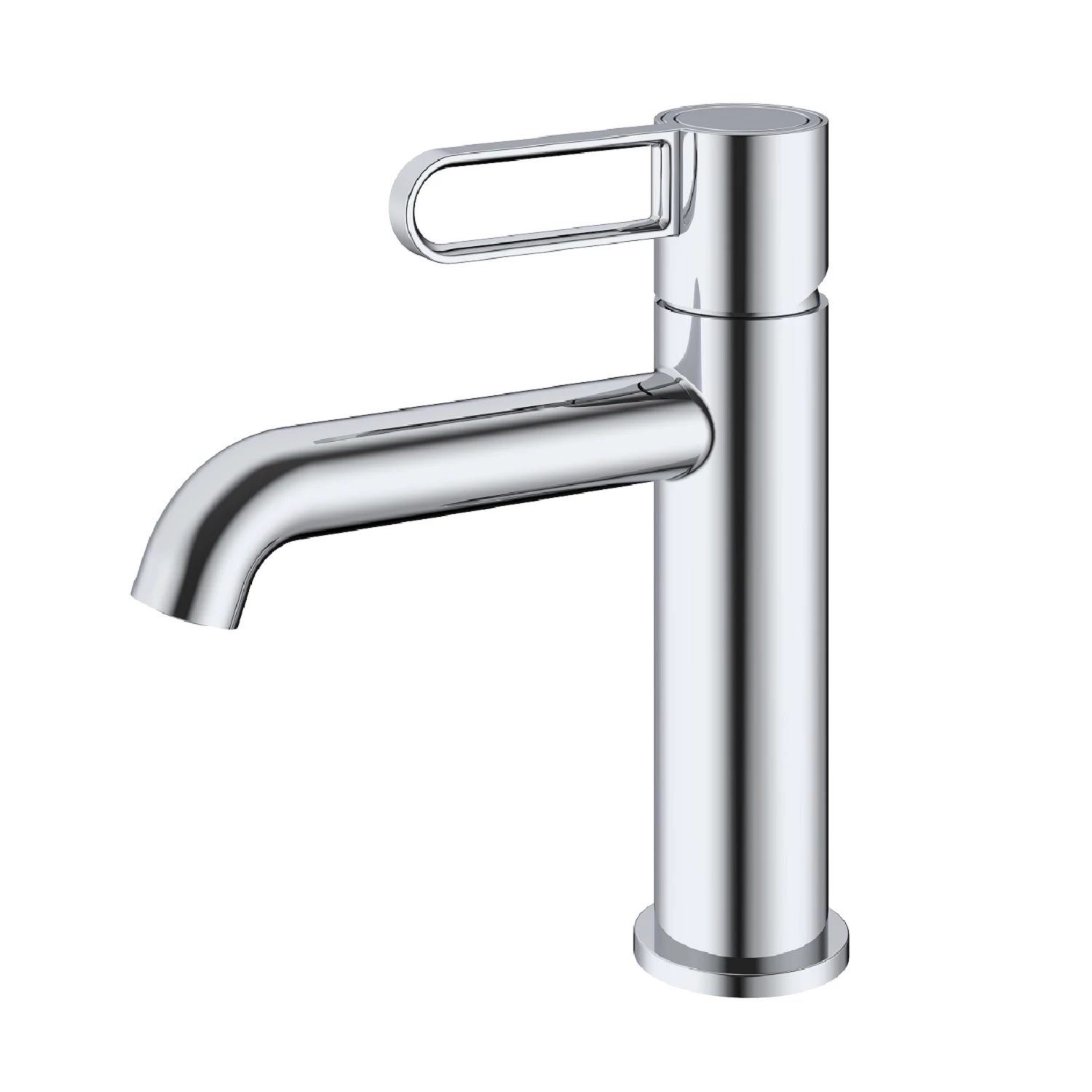 Смеситель Splenka для раковины монолитный, хром (S03.10) - фото 1