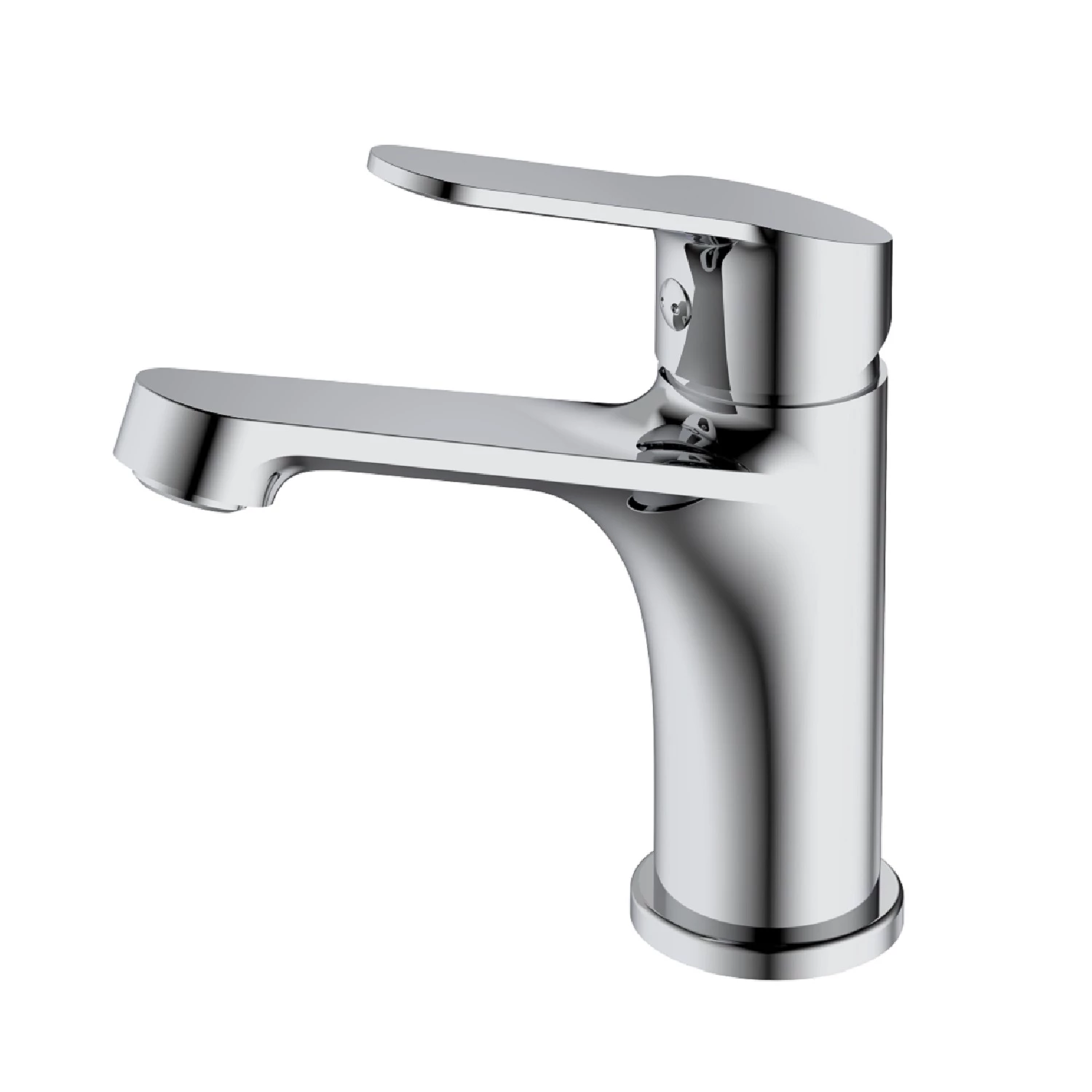 Смеситель Splenka для раковины монолитный, хром (S07.10) - фото 1