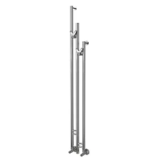 Полотенцесушитель MIXLINE водяной STAR 2 150/15 (1/2" ВР,вентиль угловой 3/4"х1/2" вн/нар) (556255)