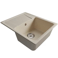 Мойка MIXLINE ML-GM26 с крылом  бежевая (328) 580*470*190мм NEW (552081)