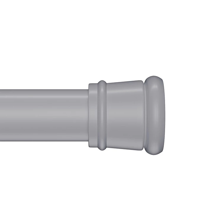 Карниз для ванной комнаты IDDIS Elegante 110-200 см, серый матовый (SRC0120i14) Карниз для ванной комнаты IDDIS Elegante 110-200 см, серый матовый (SRC0120i14) - фото 1