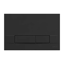 Кнопка смыва Lemark BIT  для инсталляции, механическая, черный матовый soft touch (9802006)
