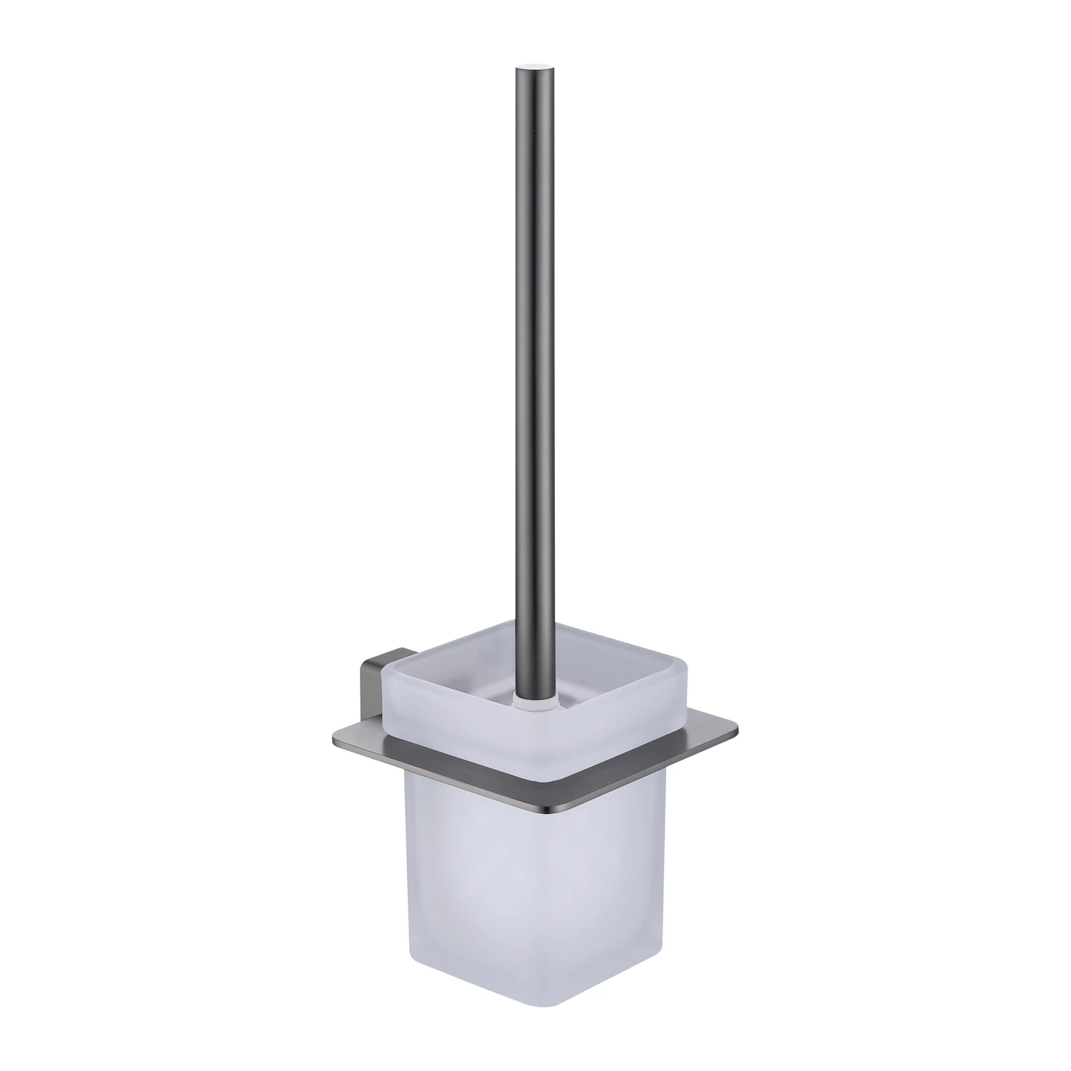 Ёршик для унитаза Raglo с держателем, графит (R301.10.09) - фото 1