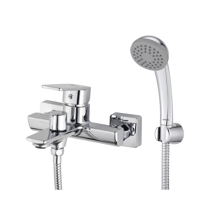 Смеситель для ванны,хром глянцевый, Poli, Milardo (POLSB00M02) - фото 1