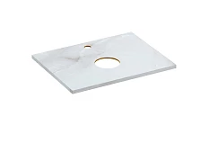 Столешница Cersanit STONE из керамогранита Aura 60x45x2 светло-серый сатиновый (63857)