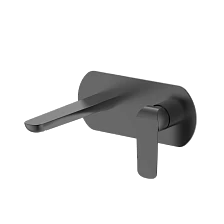 Смеситель для раковины DQ Düsseldorf встраиваемый настенный графит (DA1724406)
