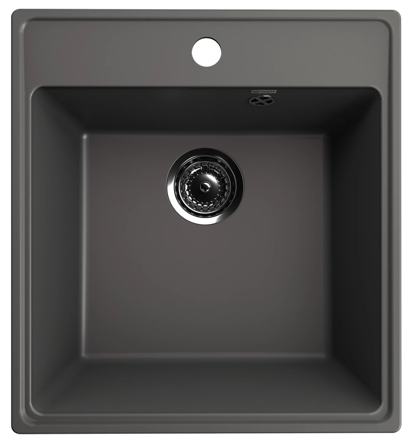 Мойка ULGRAN Quartz асфальт (Forte 460-09) - фото 1