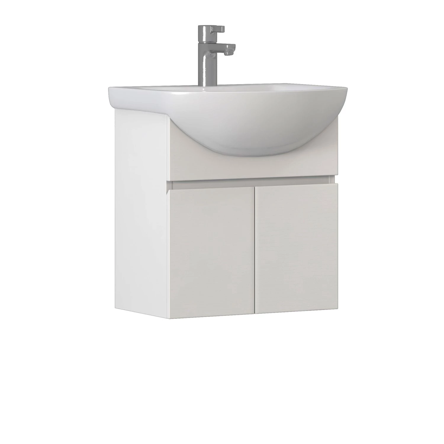 Тумба VIGO Wing 500-2-0 навесная белый под раковину 4640021624456 (Балтика) (tp.WIN.BAL.50.2D белый)