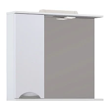 Шкаф VIGO навесной с зеркалом Callao 800 (левый) со спотом (z.CAL.80.L.El)
