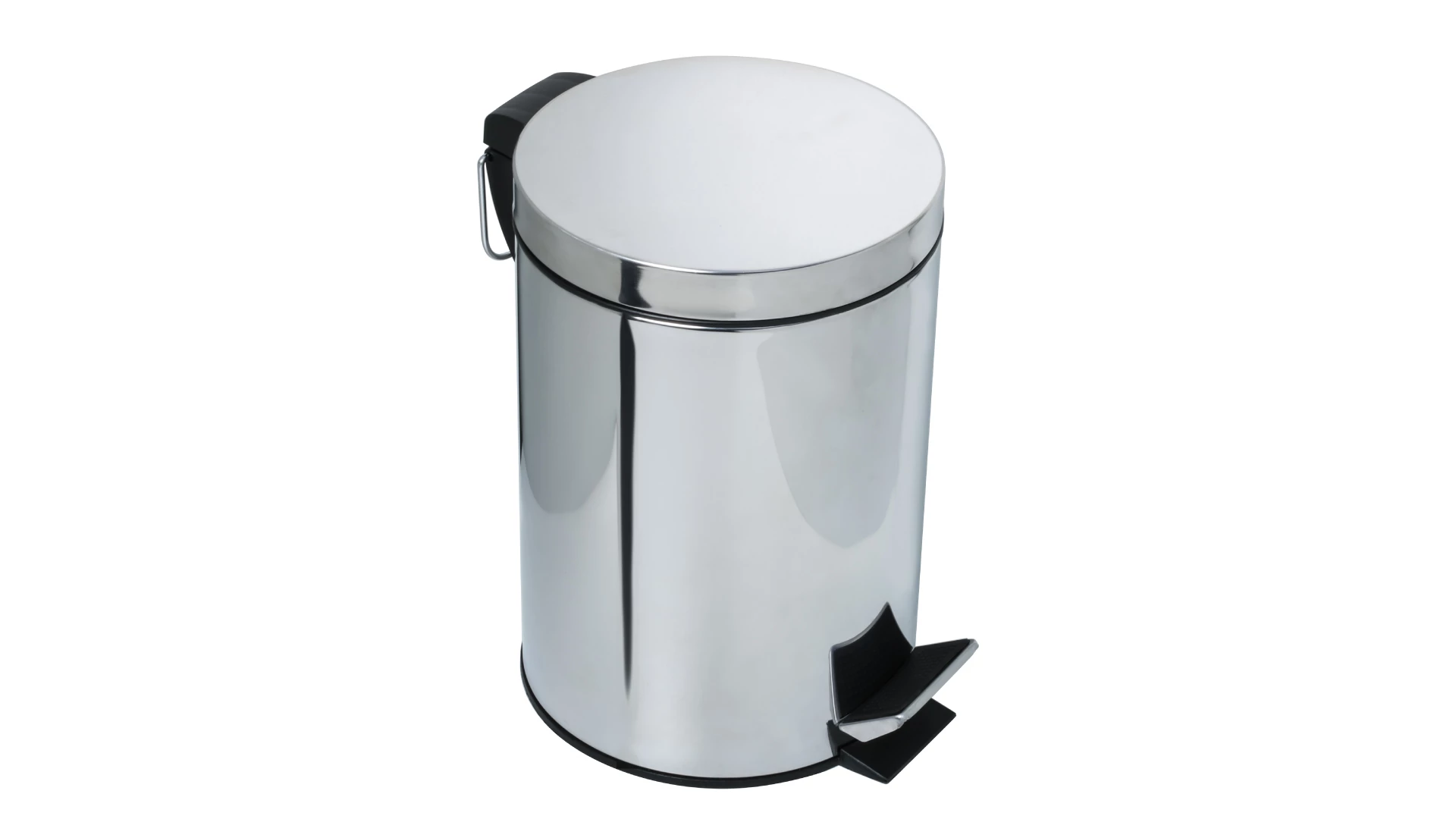 Ведро с крышкой 8 л хром FIXSEN HoReCa (FX-34024A) Ведро с крышкой 8 л хром FIXSEN HoReCa (FX-34024A) - фото 1