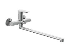 Смеситель для ванны Cersanit MODUO с длинным изливом однорычажный хром (64098)