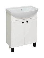 Тумба Runo Римини 65 белая под умывальник 00-00001182 (Best 65) (00-00001254)